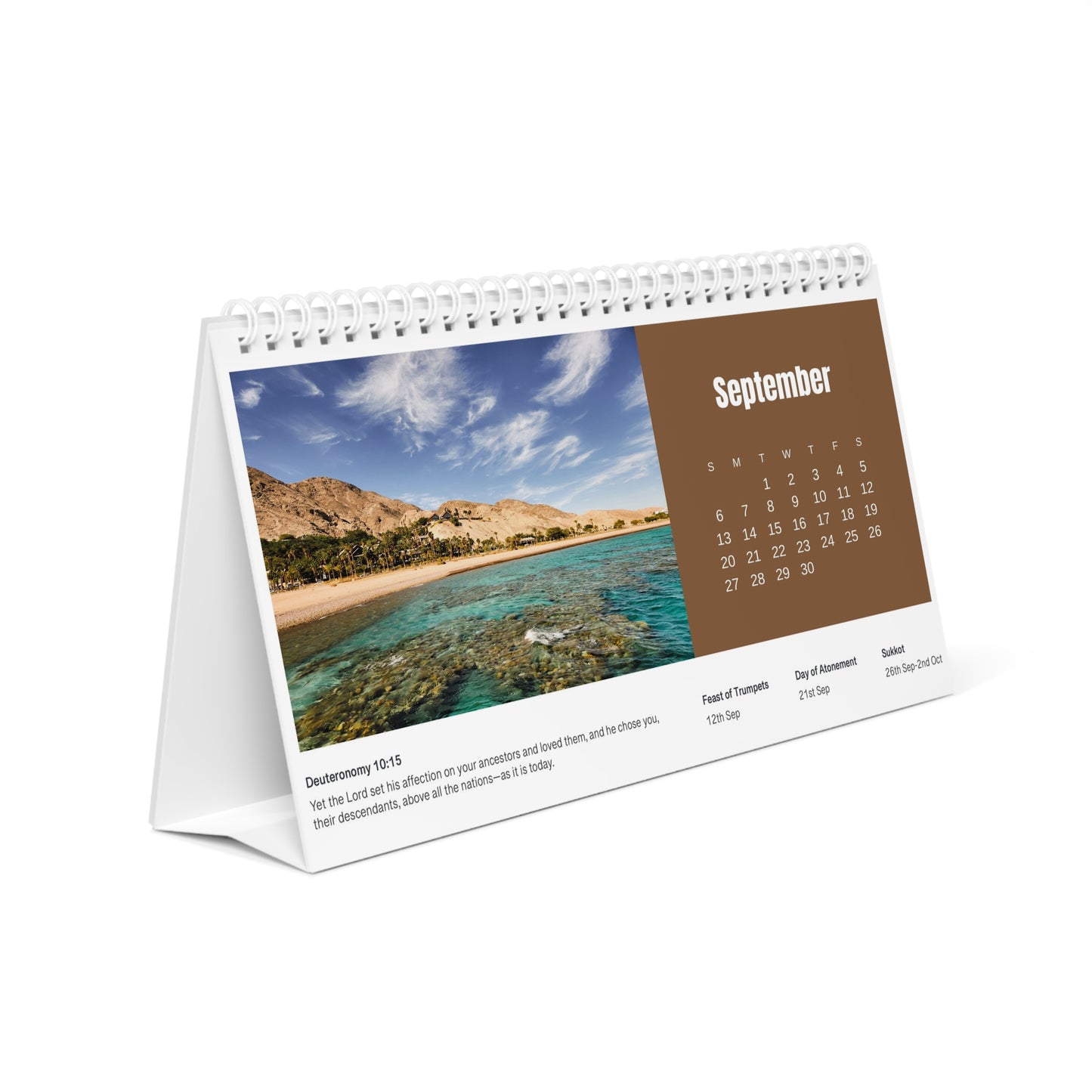 2026 Israel Desk Calendar | Beloved Israel