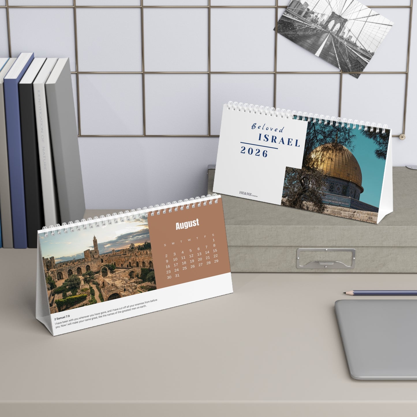 2026 Israel Desk Calendar | Beloved Israel