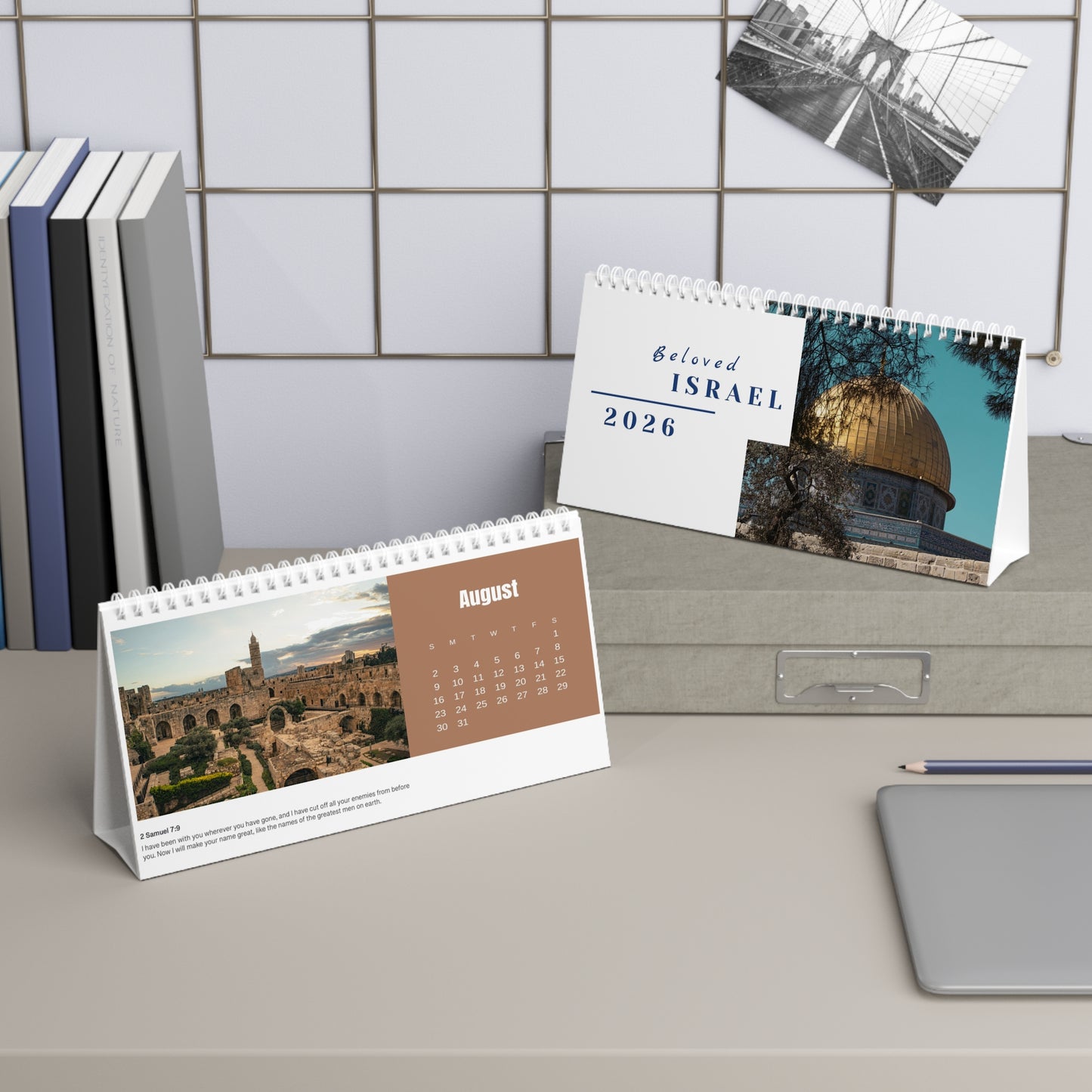 2026 Israel Desk Calendar | Beloved Israel