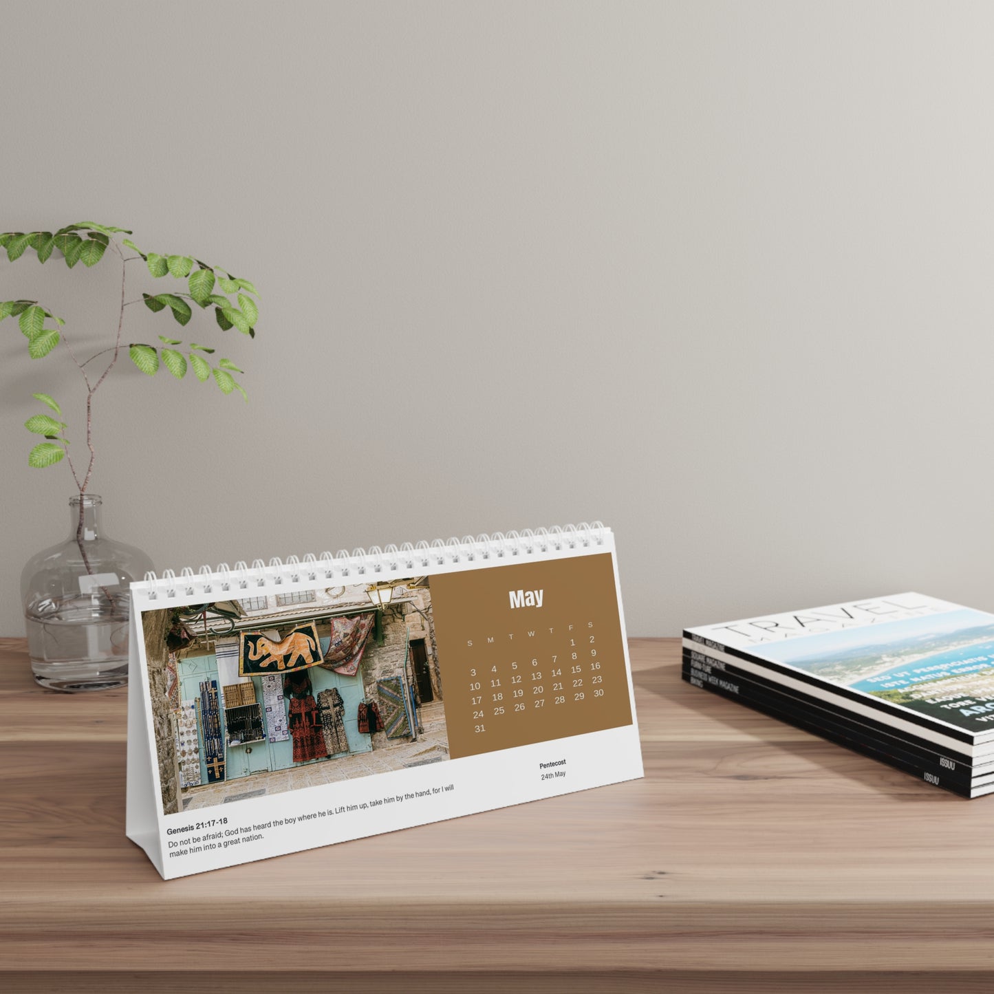 2026 Israel Desk Calendar | Beloved Israel