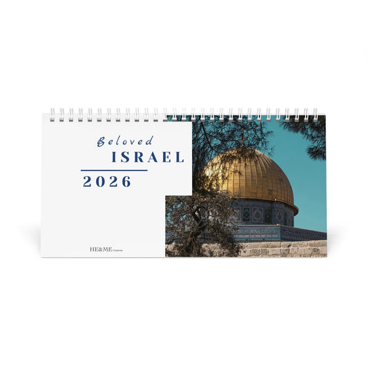 2026 Israel Desk Calendar | Beloved Israel